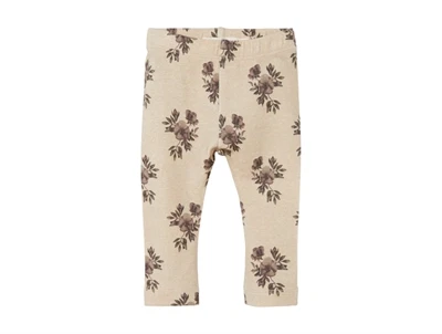 Lil Atelier leggings warm sand print